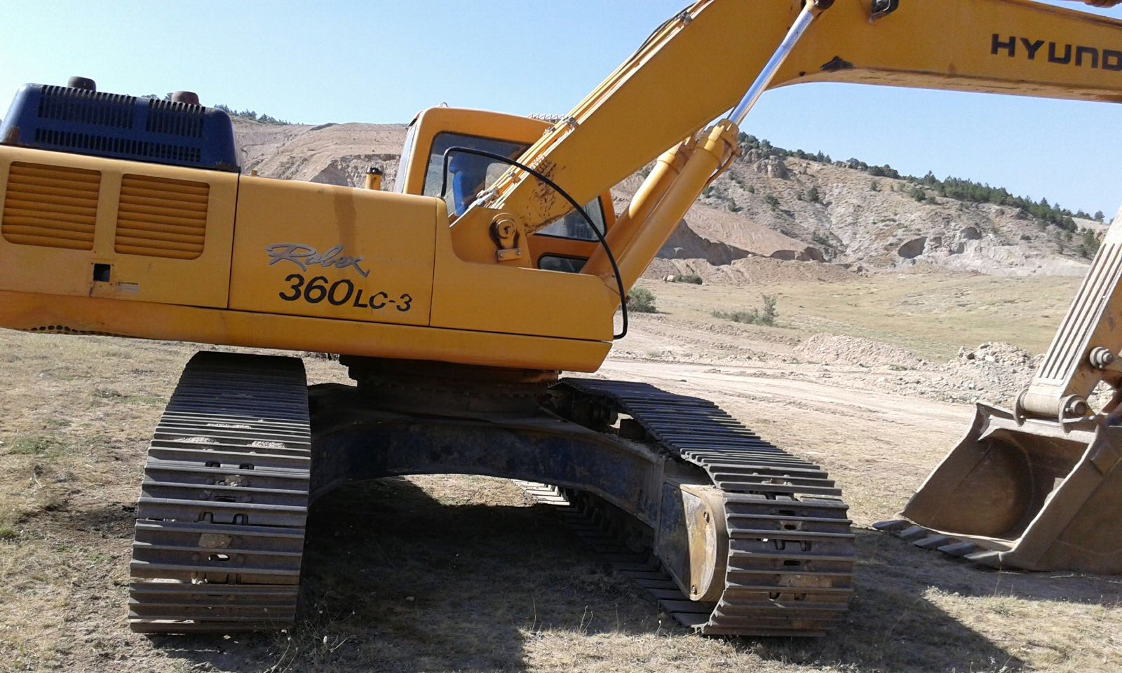 ekskavatör, hino kamyonlar